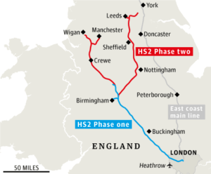 hs2 proposed route